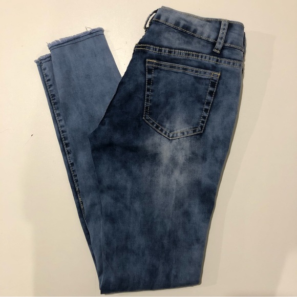 Revamped Denim Jeggings Size 3 - Picture 2 of 6